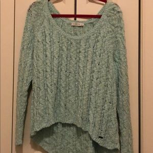 Mint green cute Abercrombie sweater!